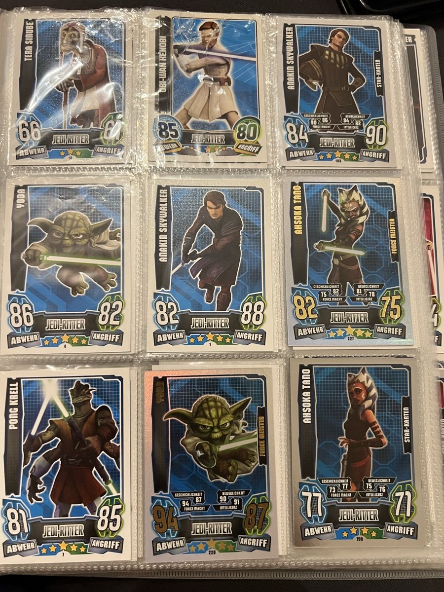 Topps Sammelbilder & Trading cards: Topps Force Attax Star Wars Sammlung – Gebraucht aus Pratteln von timo_miesch 1