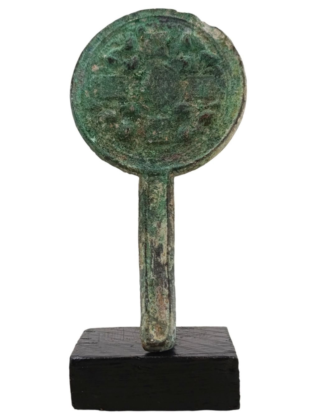 Statuette: Antiker chinesischer Bronze Spiegel  – Usato da Hochfelden venduto da Historium 1