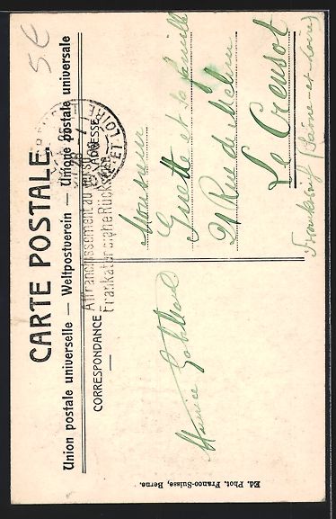 Cartoline postali: AK Bienne, Vieille ville, 1909 – Usato da Berlin venduto da bartko-reher 1