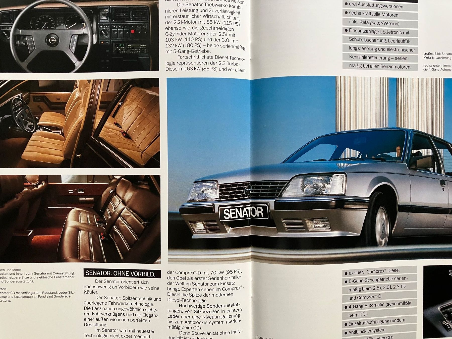 Opel Autos: Opel Modellprogramm  - Original Prospekt – Neu (gemäss Beschreibung) aus Malans GR von Chueche427 5