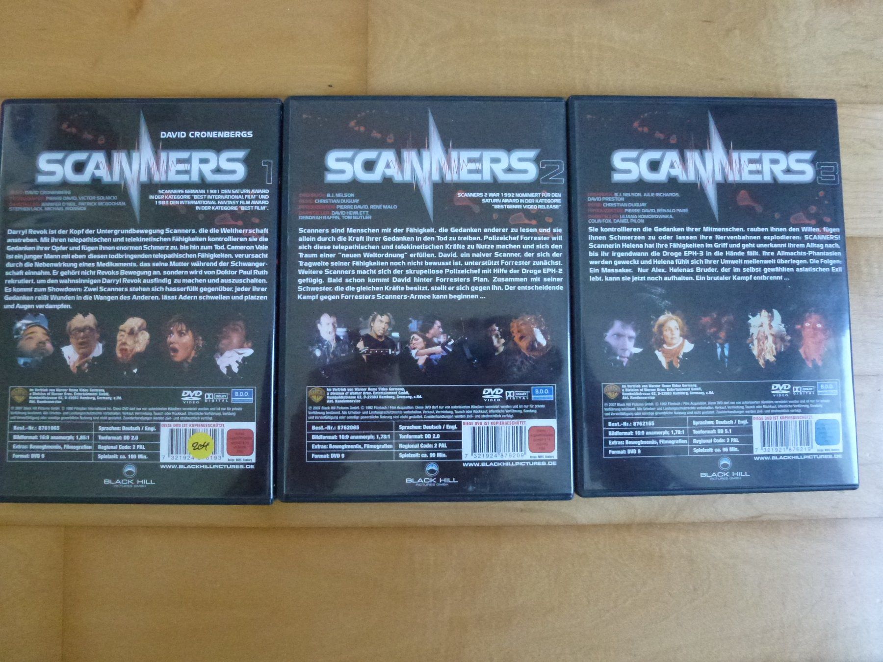 Tous les DVDs: Scanners 1-3 (3 DVDs) – Neuf (Voir description) à Bern par Frebo 1