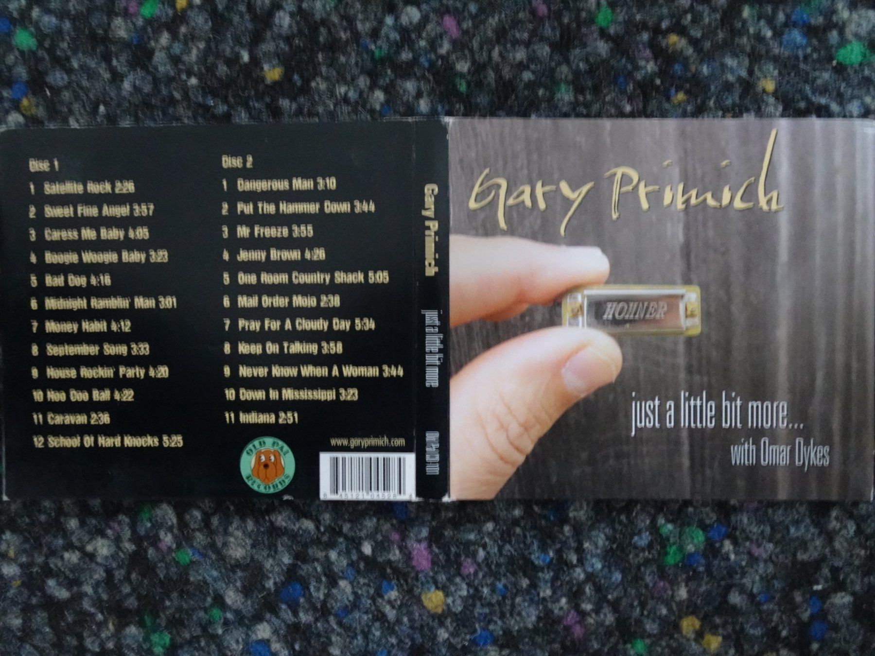CDs: Doppel-CD : Gary Primich – Gebraucht aus Lotzwil von Kiddis