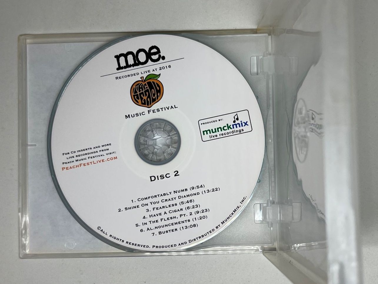 CD: MOE. - The Peach / 2 CD Set – Nuovo (secondo la descrizione) da Schaffhausen venduto da Mond689 8