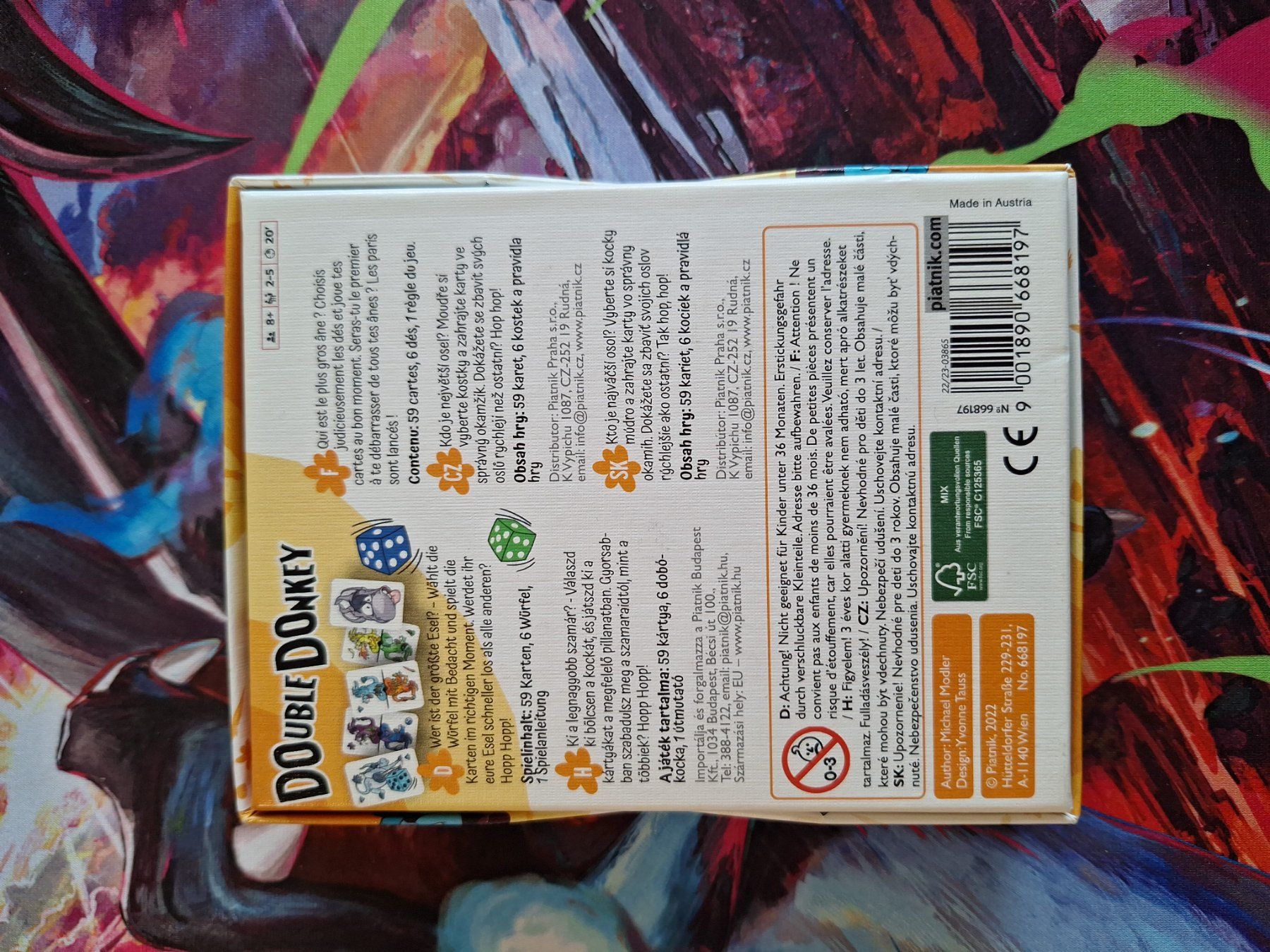 Spiele: Double Donkey - Kartenspiel – Gebraucht aus Altstätten SG von GGsGameshop 3