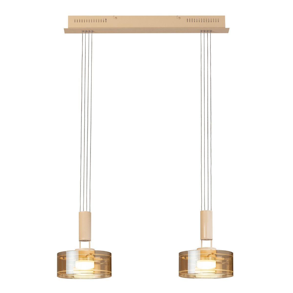 Lampadari & plafoniere: LED Pendelleuchte, 2 Spots,64 cm x 20 cm – Nuovo (secondo la descrizione) da Kreuzlingen venduto da Smart-Light 1