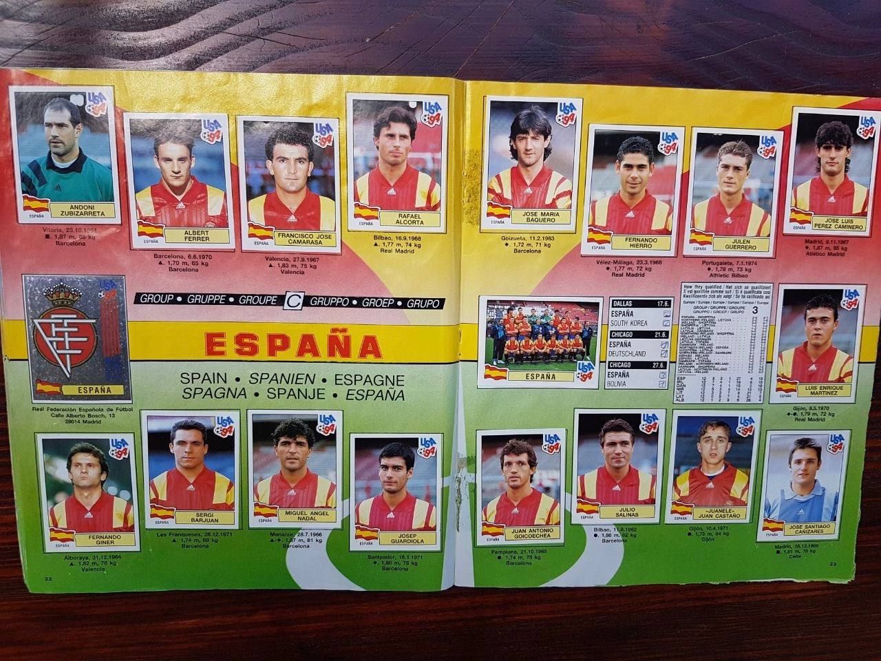 Panini Album: Panini WM 1994 – Usato da Bützberg venduto da Hurricane32 5