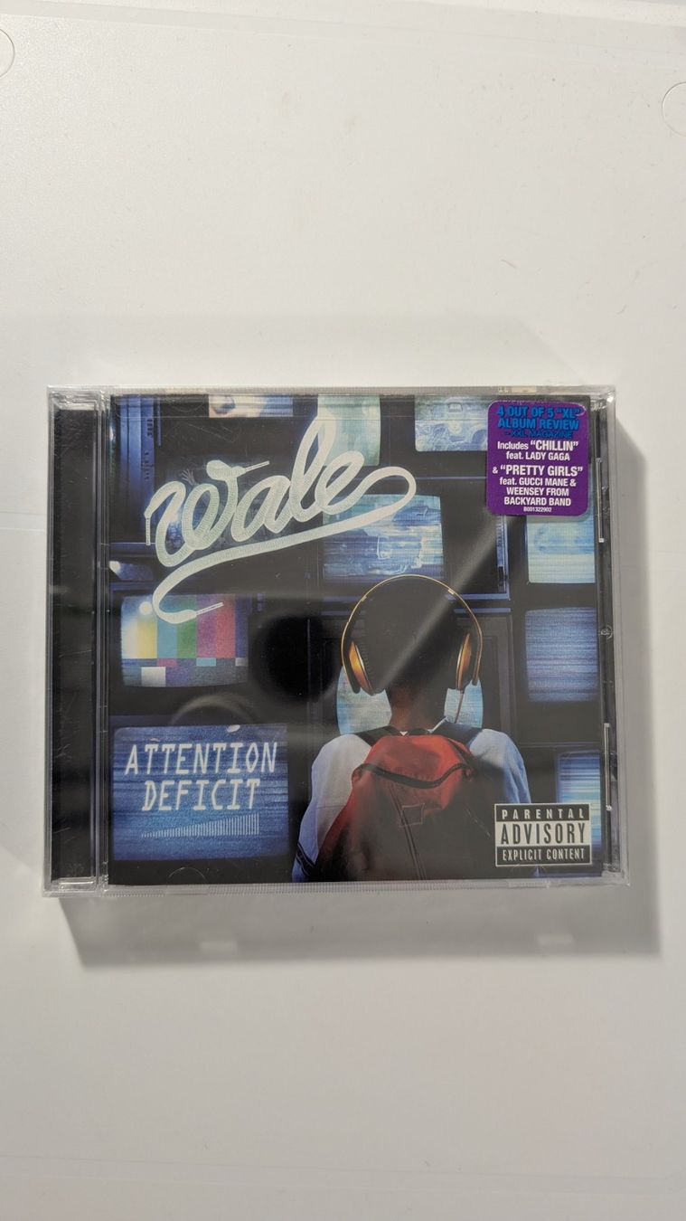 CD: Wale - Attention Deficit – Nuovo e nell'imballaggio originale da Baar venduto da Arthur_Fooksayk