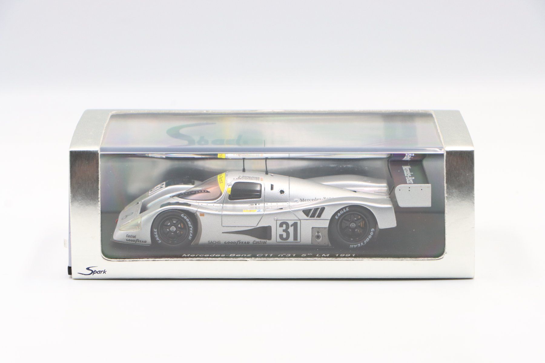 Mercedes C11 5th Le Mans 1991 1:43 Spark (Neu und originalverpackt