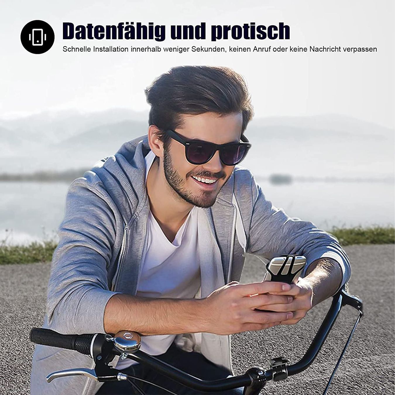 Wandhalterungen: Handyhalterung Fahrrad Abnehmbare Design – Neu (gemäss Beschreibung) aus Thun von nuonuoshop 1