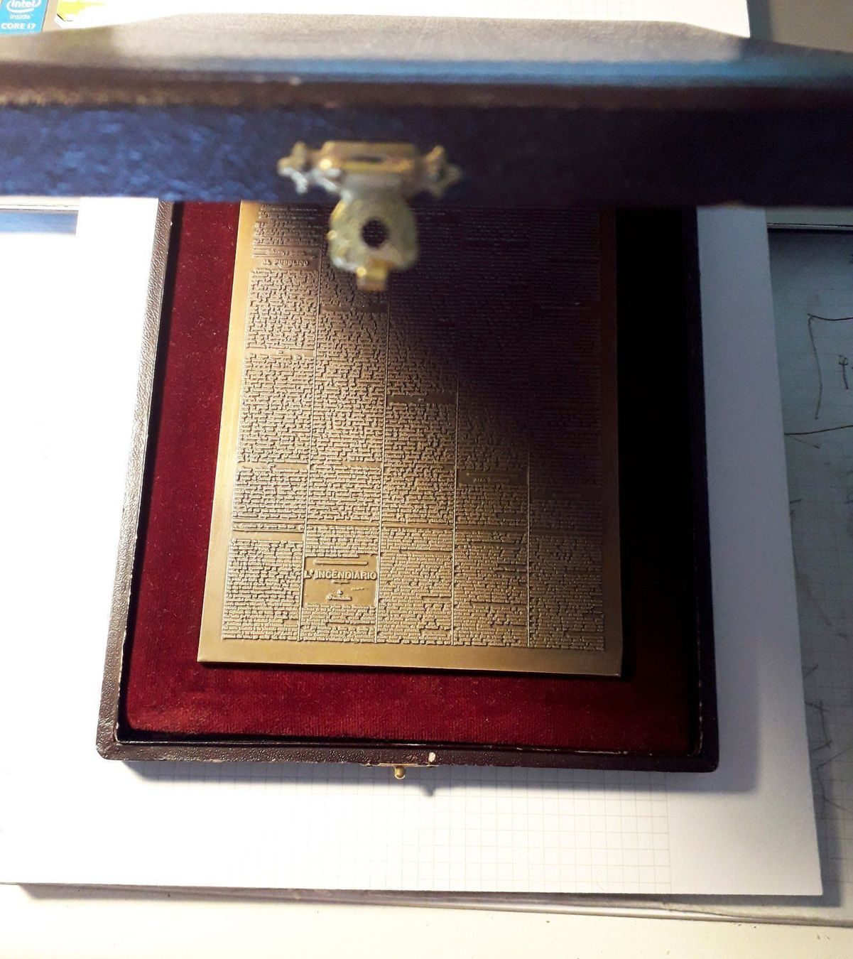 Medaillen: Gedenktafel / Medaille aus Bronze – Neu und originalverpackt aus Lugano von Maurizio_Collector 9
