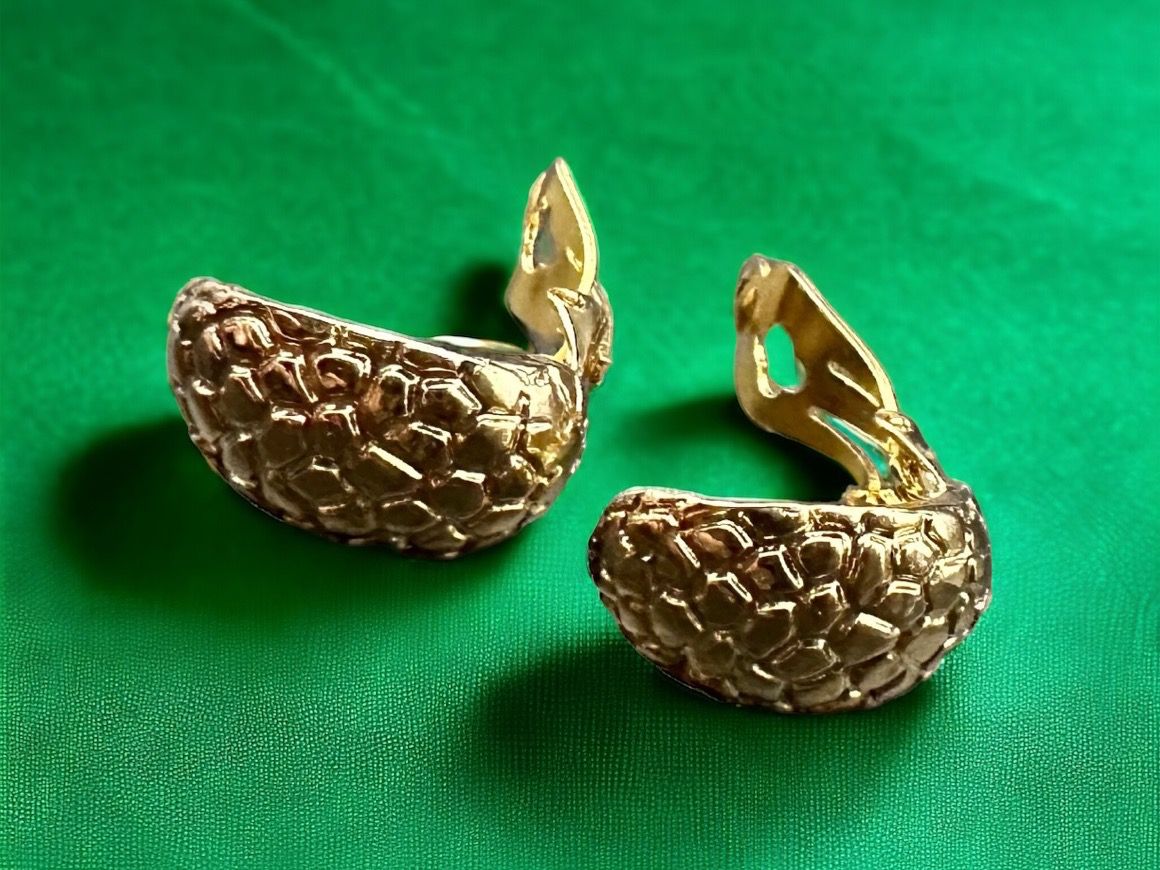 Ohrringe & -stecker: Ohrringe Clips Luxus-Schmuck - Modeschmuck, Vintage – Gebraucht aus Lamone von LaCantinaMagica 2