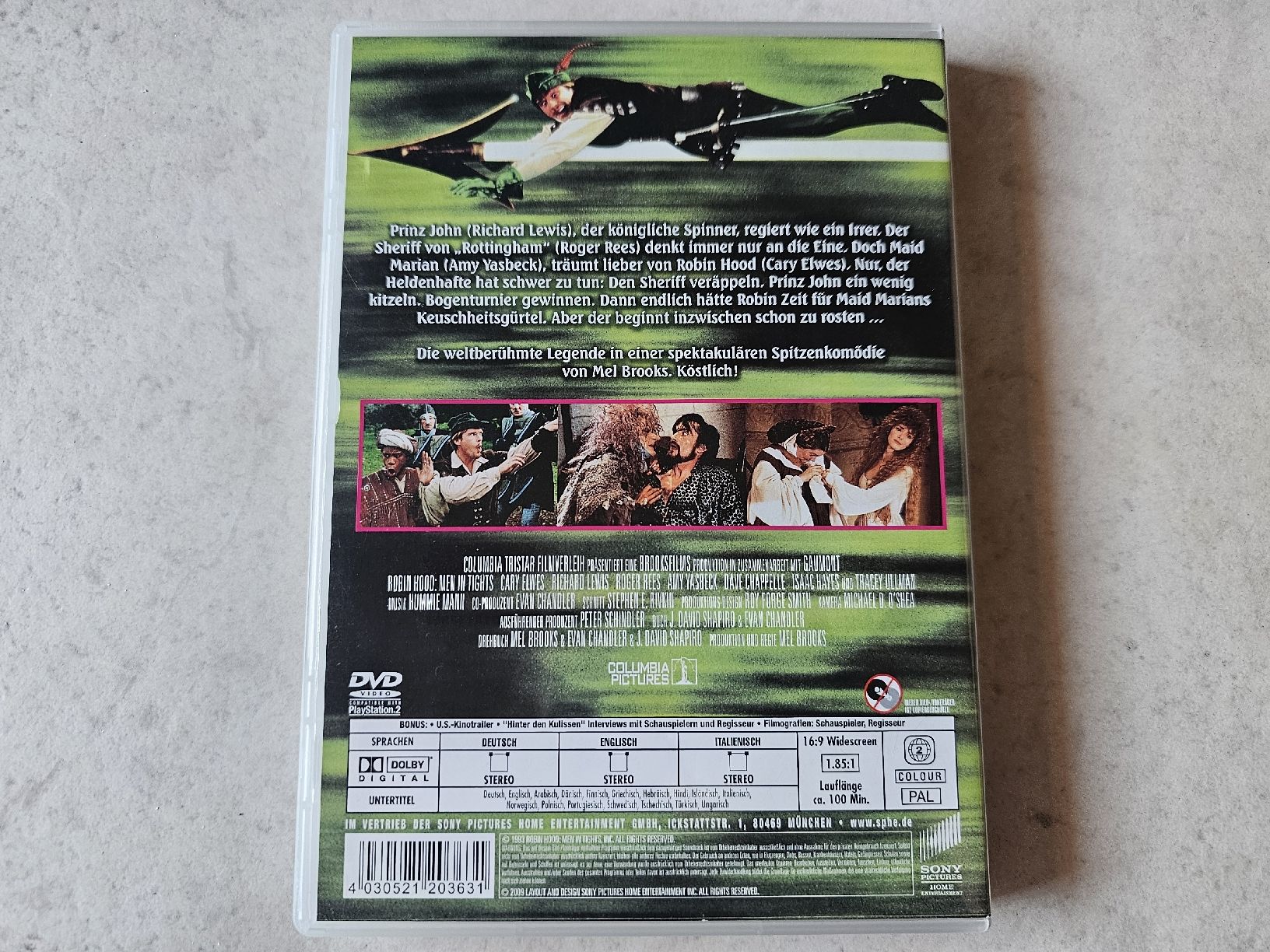 Tutti i DVDs: Robin Hood  -  Helden in Strumpfhosen – Usato da Schneisingen venduto da backstore24 1