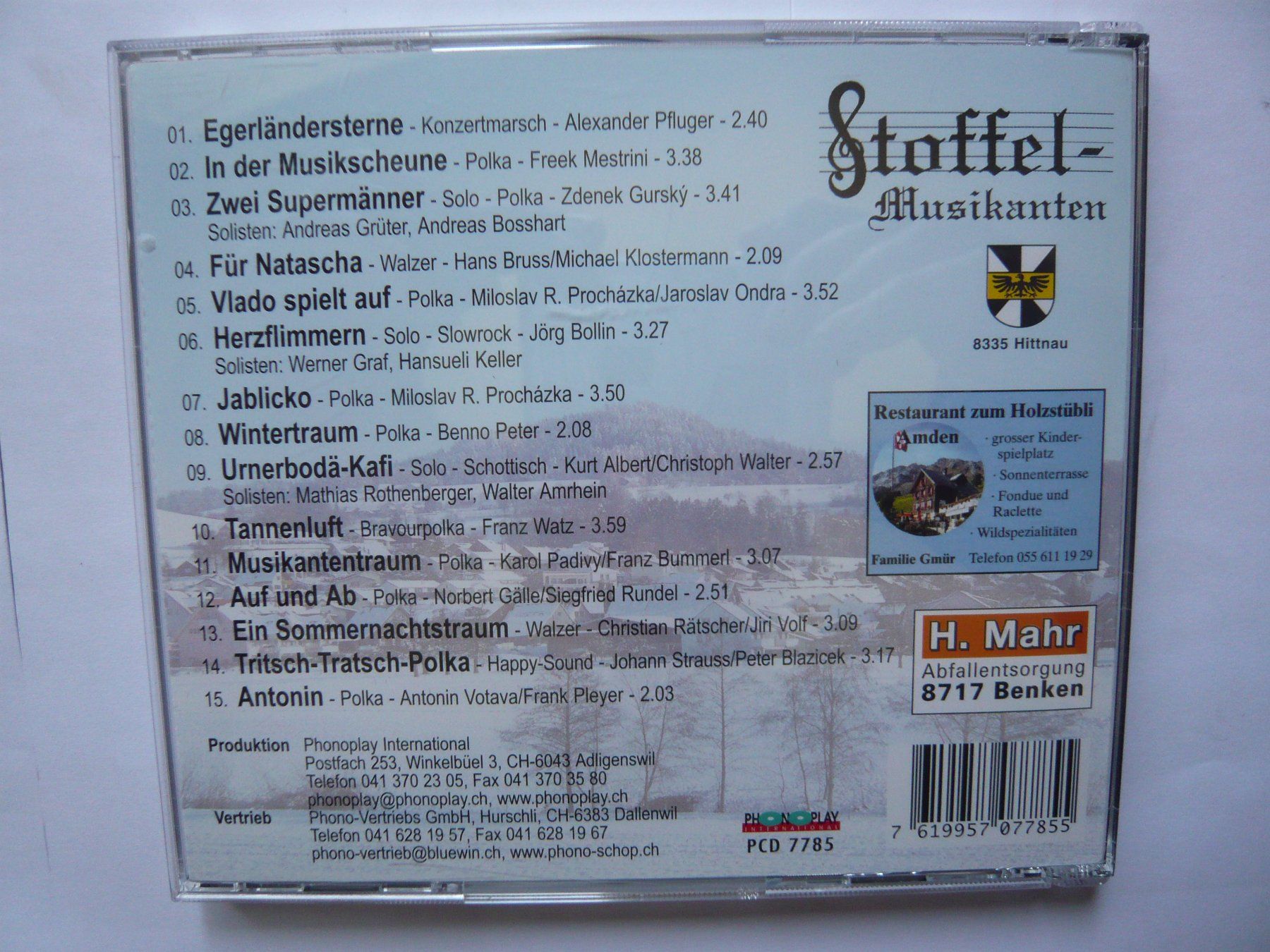 CDs: 2CD STOFFEL-MUSIKANTEN & BOUELEMUSIG – D'occasion à Winterthur par Cajun 1