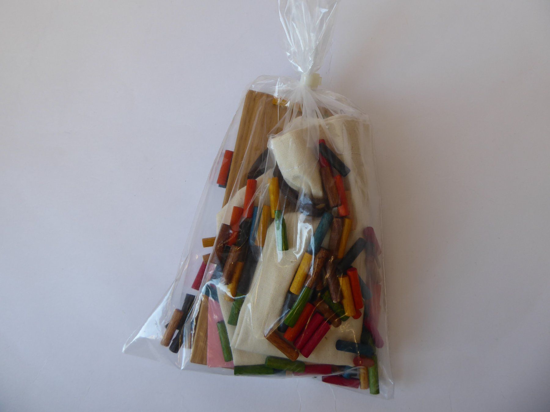 Giochi: Tolles Master Mint, Holz, Stoffsack, neu – Nuovo e nell'imballaggio originale da Turbenthal venduto da TopToys 1