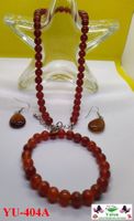 Halskette Agate Set