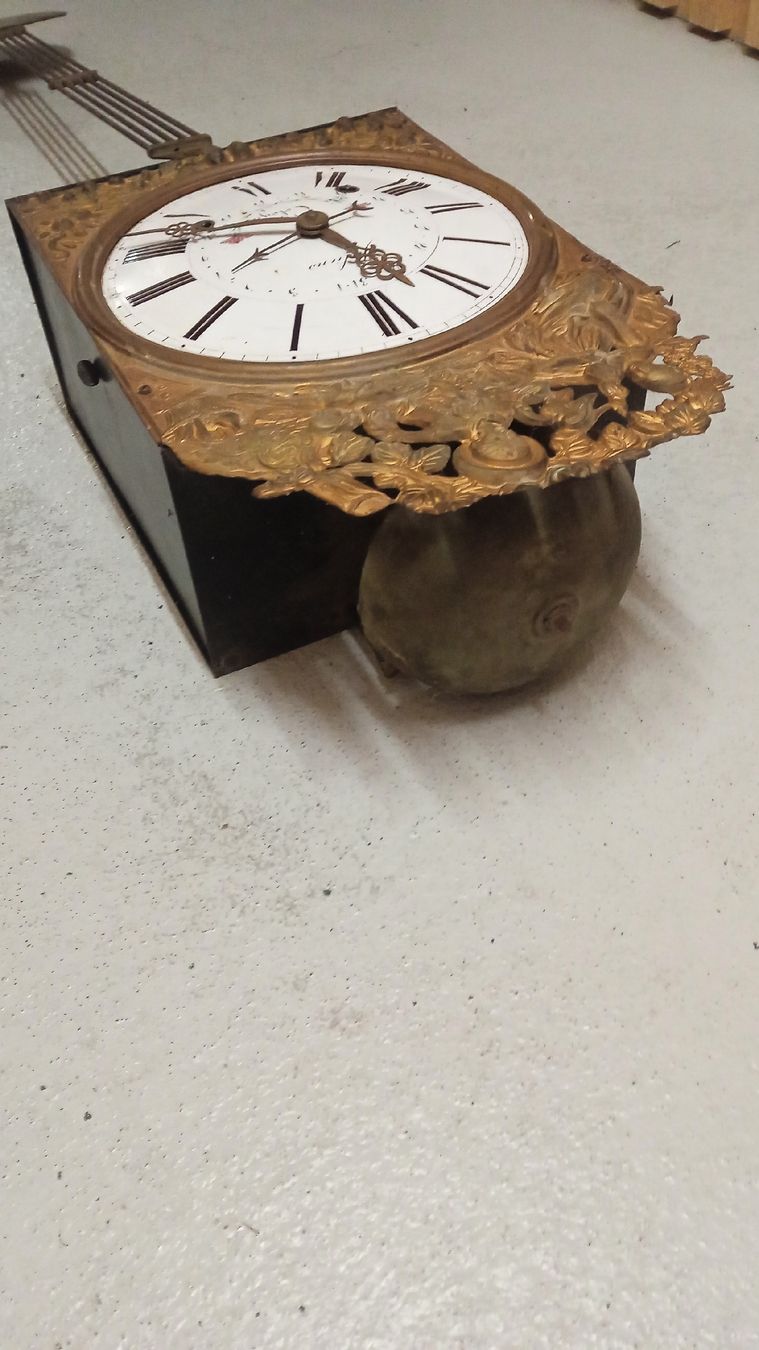 Orologi da terra & Orologi da parete: Antike Wanduhr mit Pendel – Usato da Biel/Bienne venduto da geo_8dsy 3