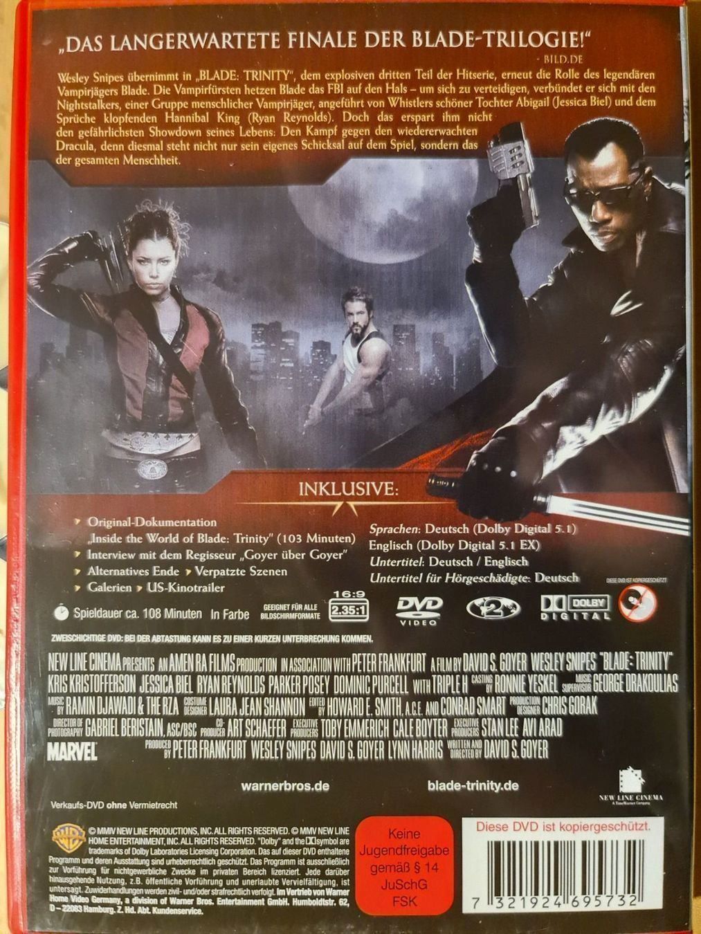 Tutti i DVDs: DVD Blade – Usato da Dintikon venduto da Vexi 1