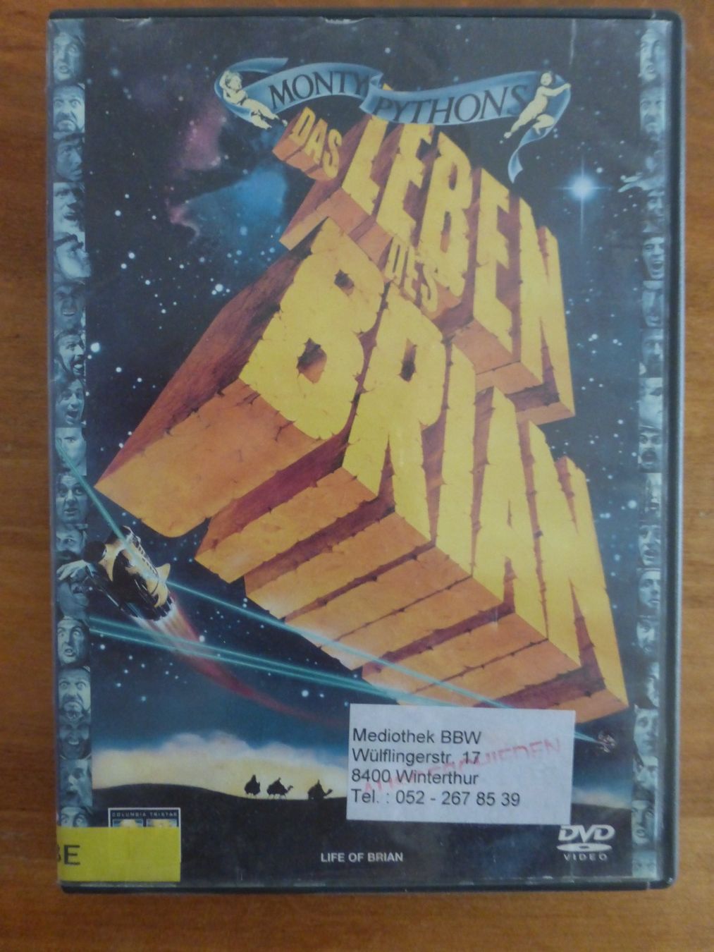 Tous les DVDs: Monty Python Life of Brian Das Leben des Brian – D'occasion à Zumikon par psisound