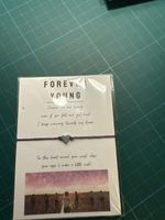 BTS Herz Armband "Forever Young" - Neu, nie getragen!
