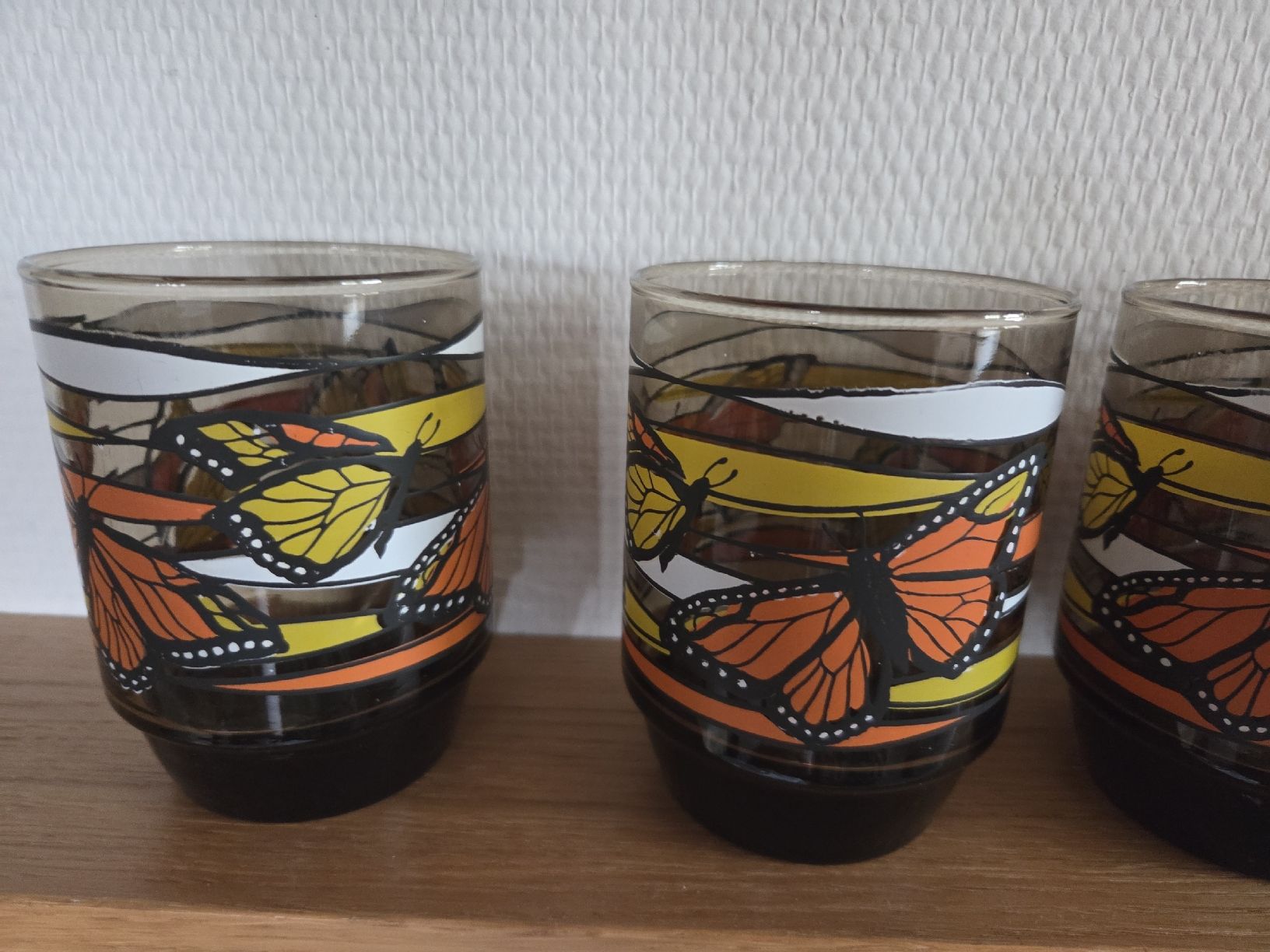 Bicchieri: Vintage Libbey Monarch Lowball Gläser – Usato da Bühler venduto da ros_5qfr 1