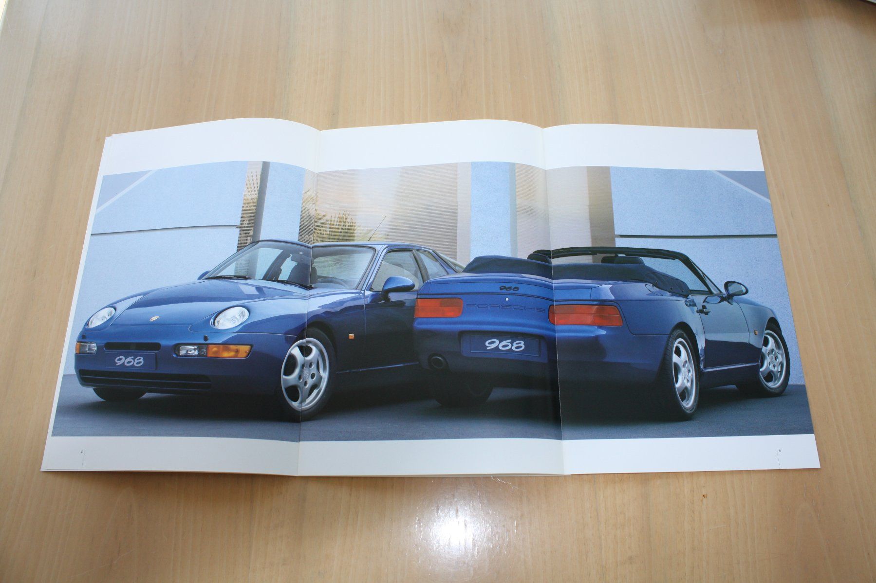 Porsche Documenti: Porsche 968 Prospekt mit Datenblatt 1992 – Usato da Wikon venduto da erwin400 2