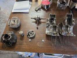 E50 Motor Teile Gehäuse Puch 