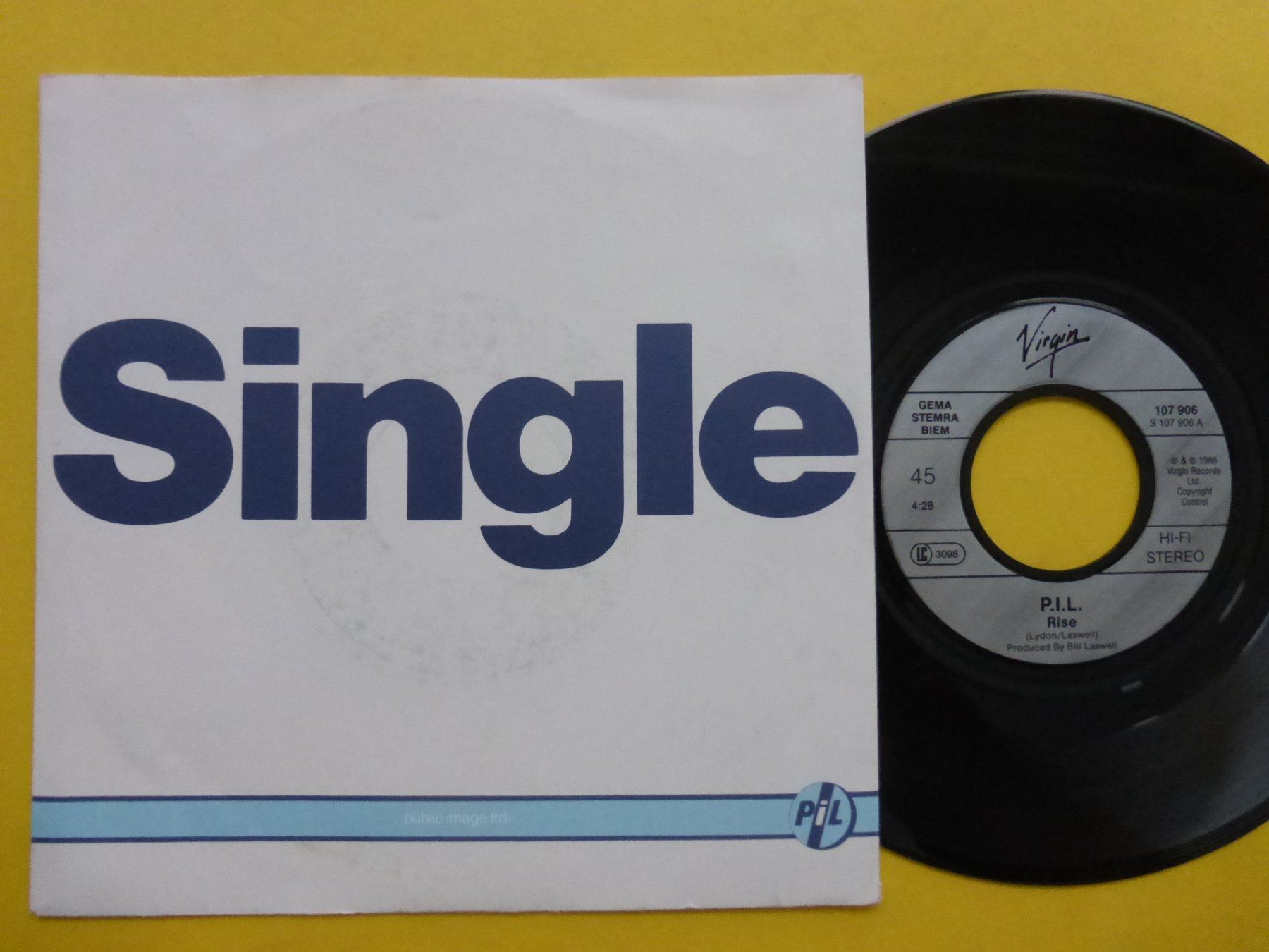 Dischi in vinile: P.I.L. – Rise – Usato da Zürich venduto da Swiss57