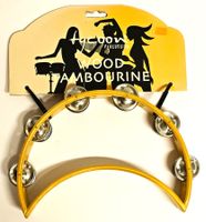 Schellen-Tambourin TYCOON (Eichenholz) 12 Nickelschellen