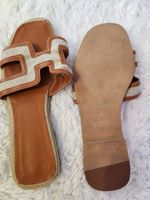 Hermes Sandalen Modell Oran beige braun Grösse 38 gebraucht