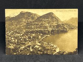 Lugano verso il Monte Brè