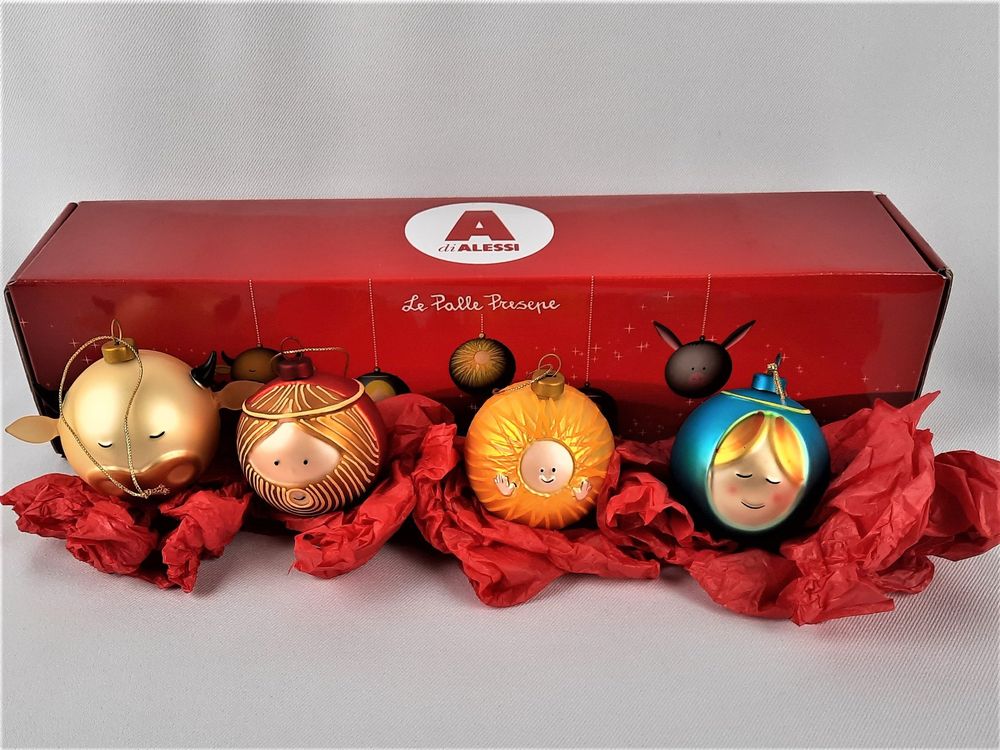 A DI ALESSI Weihnachtskugeln 4er Set Kaufen auf Ricardo