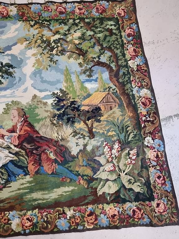 Teppiche: 122×148 Wand Teppich Gobelin – Gebraucht aus Olten von Mezopotamya 9