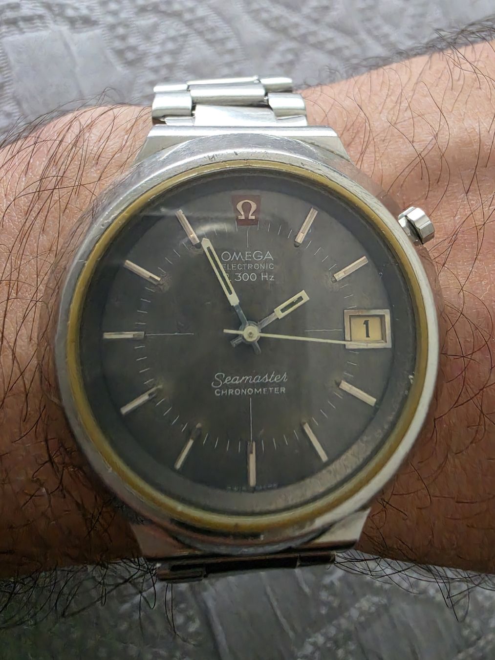 Omega Orologi: OMEGA SEAMASTER Elektronik mit Batterie  – Usato da Basel venduto da Afghan1234 7