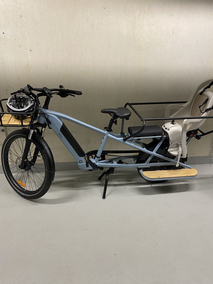 Decathlon Velos: B'twin Elektro Cargofahrrad – Neu (gemäss Beschreibung) aus Zuchwil von tolginho22