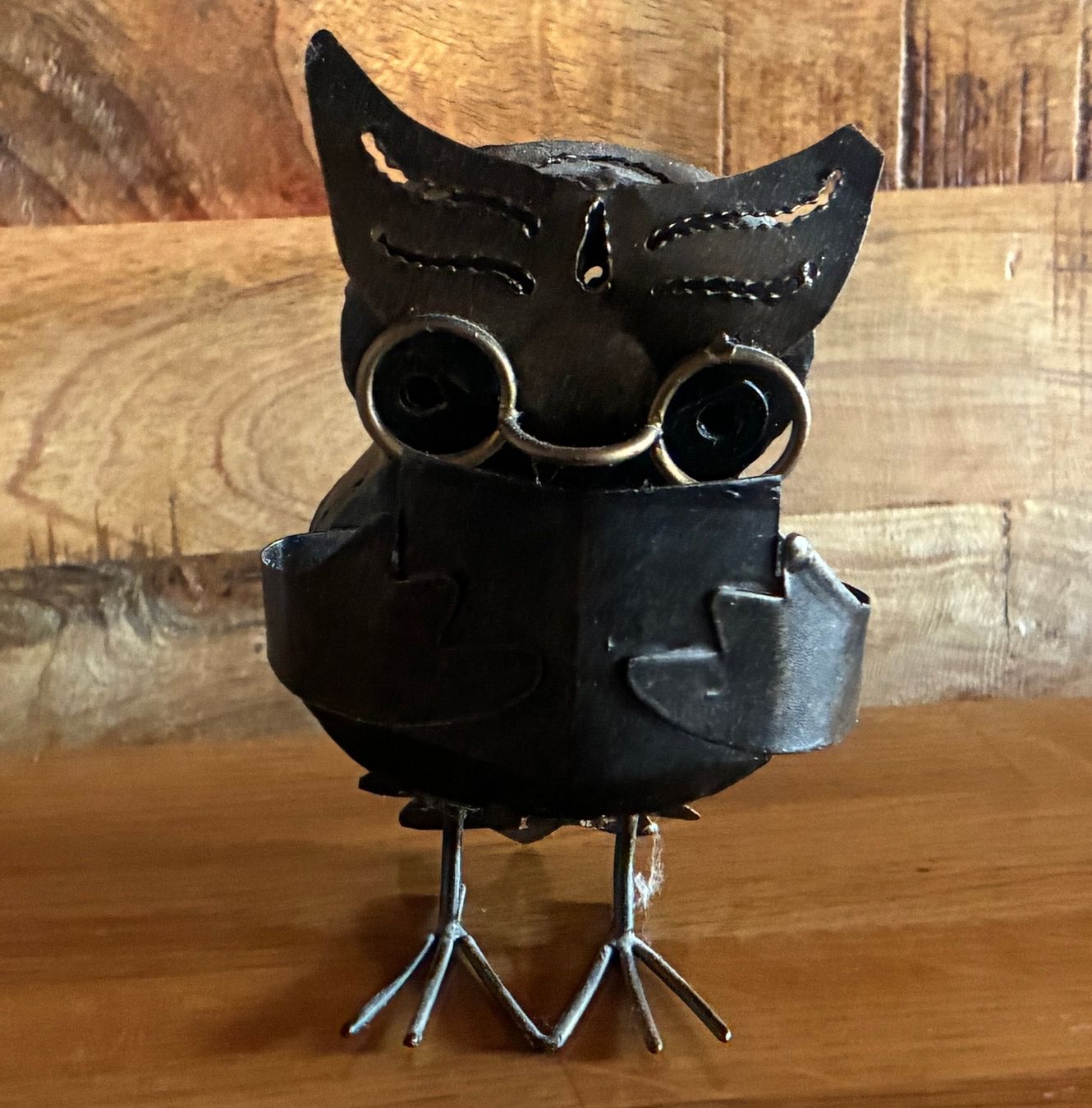 Statuette: Déco Hibou e métal – Nuovo (secondo la descrizione) da Ovronnaz venduto da LesBidochons 5
