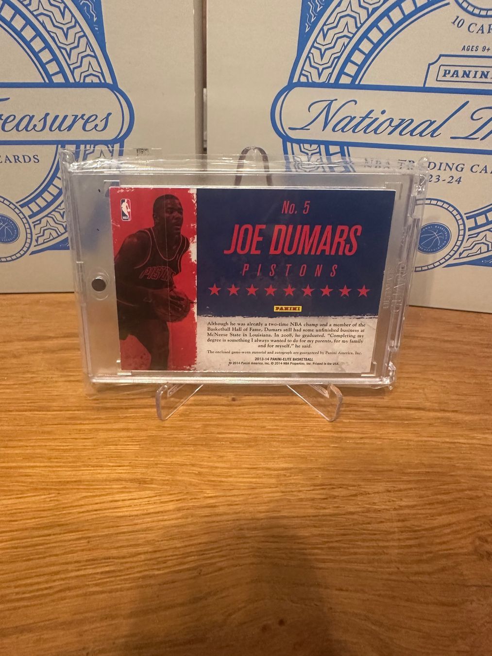 Nba Carte collezionabili: Carte Joe Dumars Panini Elite Threads Auto-patch /49 – Usato da Vullierens venduto da Gaara04 1