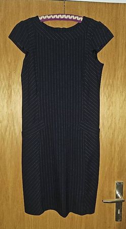 elegantes Businesskleid Nadelstreifen Gr 40  Esprit
