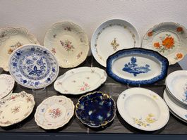 17 wunderschöne Sammelteller auch Rosenthaler dabei