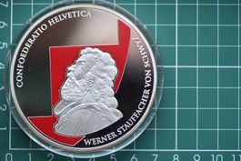 confoeder. helvetica werner stauffacher von schwyz medaille