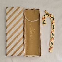 VINTAGE Wallace Clove Anhänger Zuckerstange Candy Cane 1984