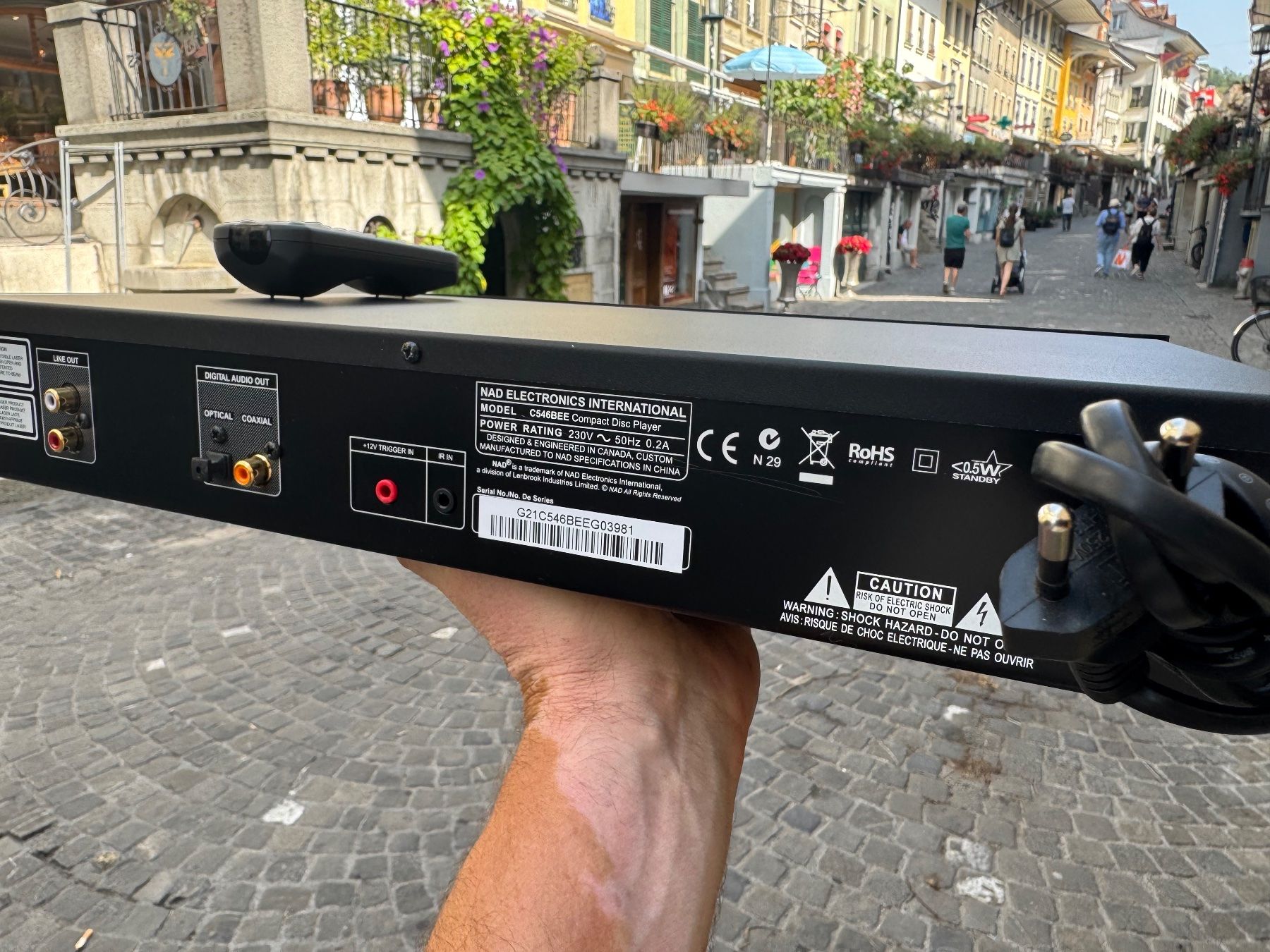 CD: NAD  c546 BEE CD Player inkl FB Lieferung gratis – Usato da Thun venduto da altstadt-thun 4