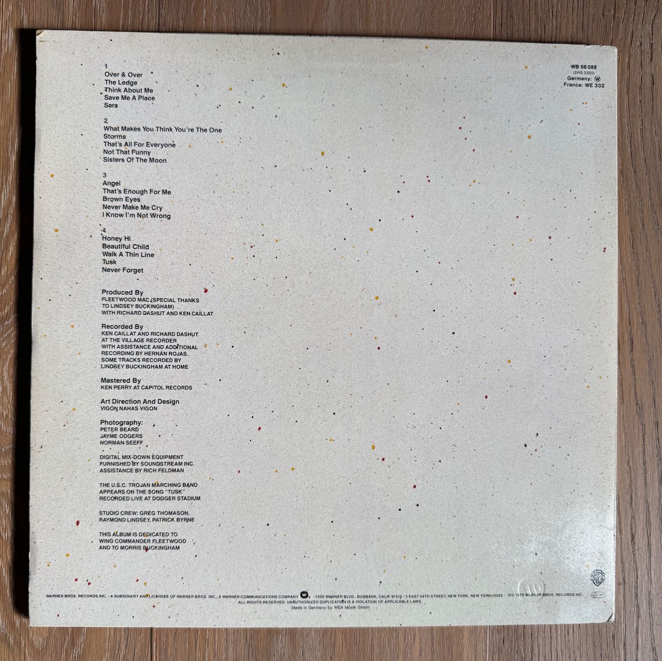 Dischi in vinile: FLEETWOOD MAC - Tusk - Doppel-LP - Vinyl – Usato da Rothrist venduto da Luckywinner 1
