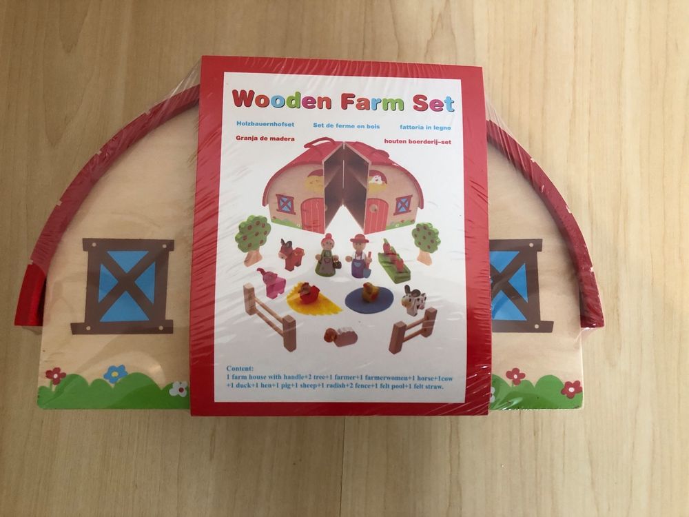 Wooden Farm Set | Kaufen auf Ricardo