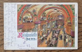 Kornhauskeller Bern 1908  n. Einsiedeln z.K. Heusler jun.