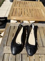 Damen Ballerinas Aldo schwarz Echtleder neuwertig