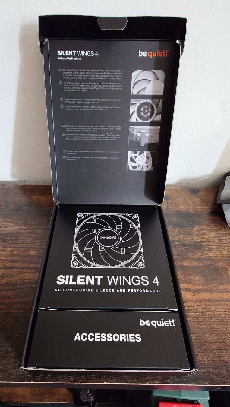 beQuiet! Gehäuse: beQuiet Silent Wings 4  – Neu (gemäss Beschreibung) aus Riveo von MicBet 1