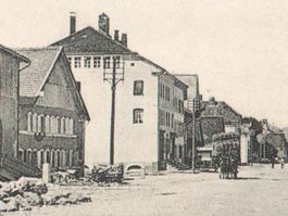 LES VERRIÈRES: Grand Bourgeau animée, attelage ~1910
