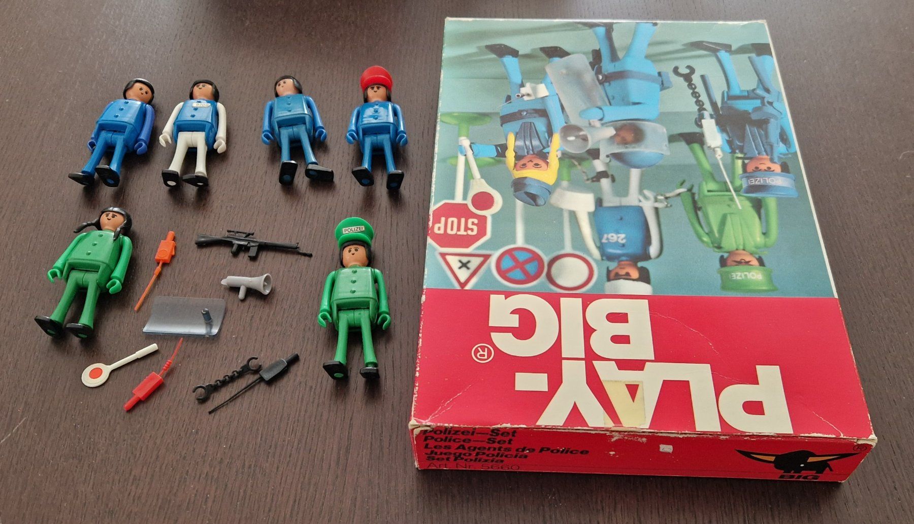 Big Giocattoli: Play Big "Polizei- Set" (mit OVP) – Usato da Aarau venduto da Vintage1969 5