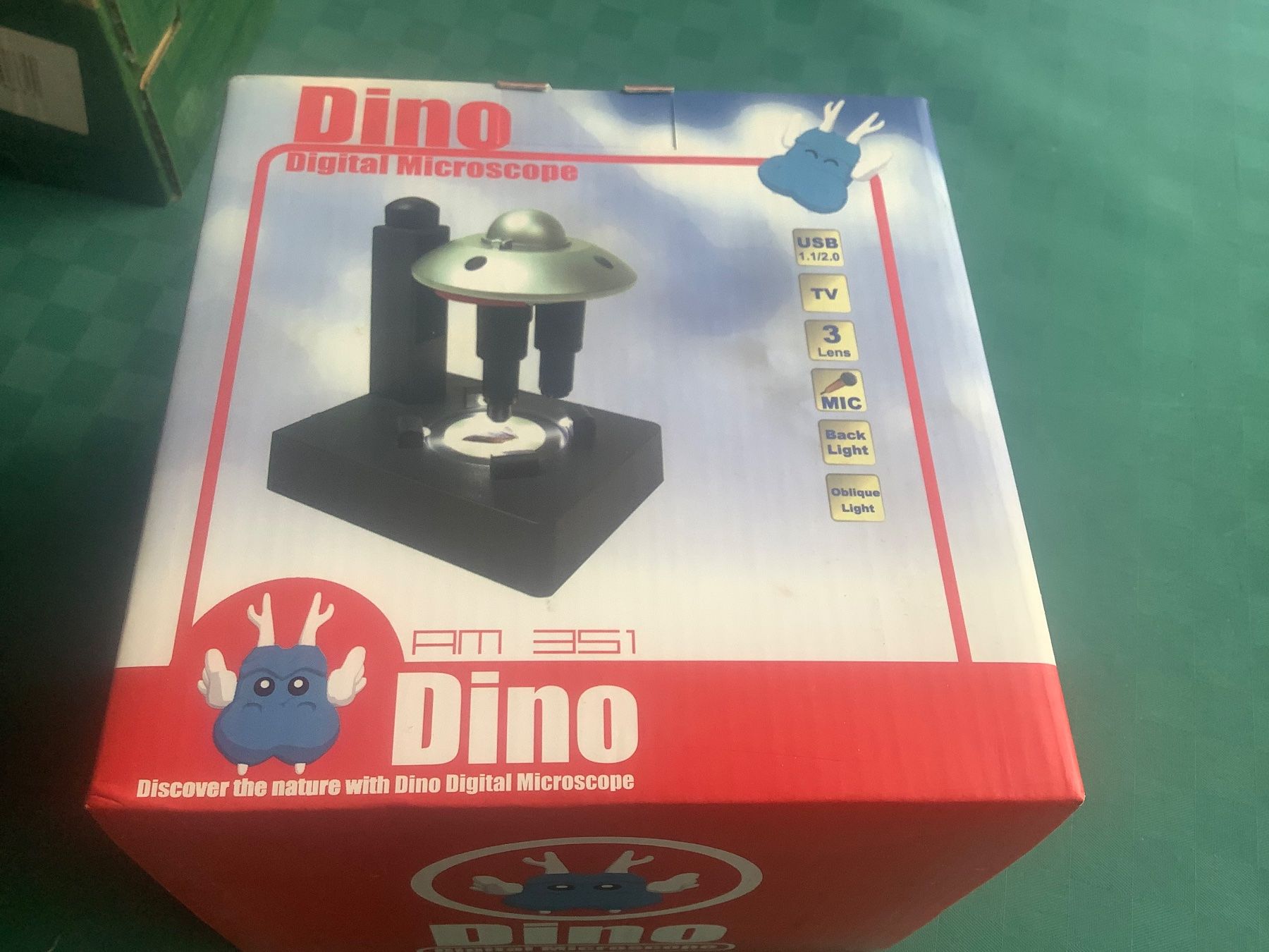 Microscopi: DINO ORIGINAL DIGITAL MICROSCOPE – Nuovo e nell'imballaggio originale da Adlikon b.Regensdorf venduto da Crystaldragon09