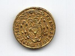 (1917) Salzburg ¼ Dukat 1714, Gold